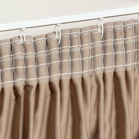 Taśma OŁÓWEK 1:2, szer.10cm,  transparentna z białym sznurkiem, FM100-21-1C3 TASMAA/Z28/200/010000/1