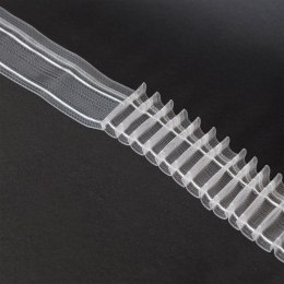 Taśma OŁÓWEK 1:2, szer. 5cm, transparentna z białym sznurkiem FM050-11-1C3 TASMAA/Z5Z/200/005000/1