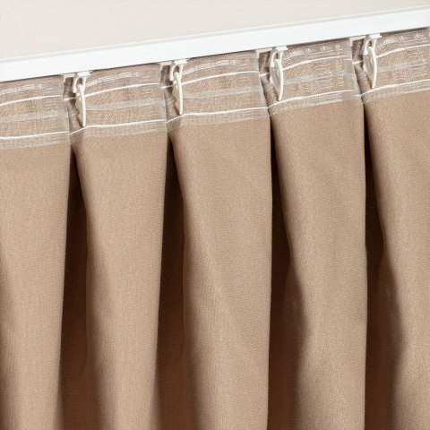 Taśma PODWÓJNA ZAKŁADKA 1:2,5, szer. 5cm, transparentna z białym sznurkiem, FM050-22-1C3 TASMAA/U2Z/250/005000/1