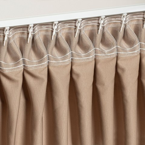 Taśma SMOK 1:2, szer. 10cm, transparentna z białym sznurkiem, FM100-2S-1C3 TASMAA/Z13/200/010000/1