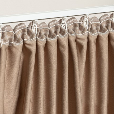 Taśma SMOK 1:2,5, szer. 5cm, transparentna z białym sznurkiem FM050-2S-1C3 TASMAA/Z3Z/250/005000/1