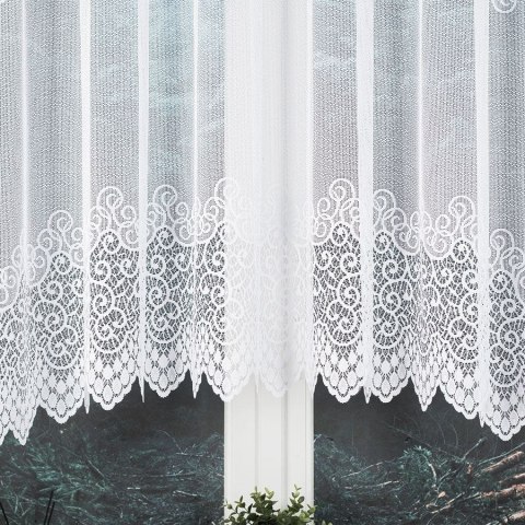 VIOLETTA Firanka żakardowa gotowa, 160x420cm, kolor biały 001539/FBL/001/420160/1