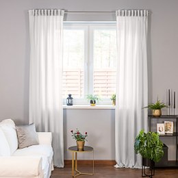 Zasłona gotowa, 145x300cm, kolor 002 jasny szary TD0011/ZGT/002/145300/1