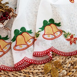 Zazdrostka haftowana, wys. 70cm, kolor biały z barwnym wzorem 626619/000/001/000070/1