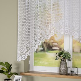 FAUSTYNA Firanka żakardowa gotowa, 120x250cm, kolor biały 004411/FBL/001/250120/1