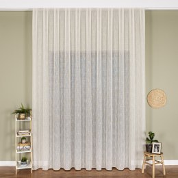 Firanka fantazyjna z ołowianką, wys. 320cm, kolor 006 kremowy 318891/OLO/006/000320/1