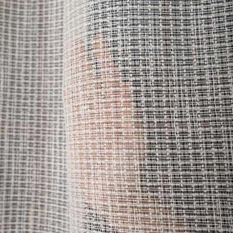 Firanka fantazyjna z ołowianką, wys. 320cm, kolor 006 kremowy 318891/OLO/006/000320/1