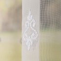 Firanka haftowana pasowa, wys.170cm, kolor biały FH0040/768/001/000170/1