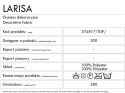 LARISA Tkanina na zasłony, wys. 300cm, kolor 028 ciemno niebieski 374817/TDP/028/000300/1