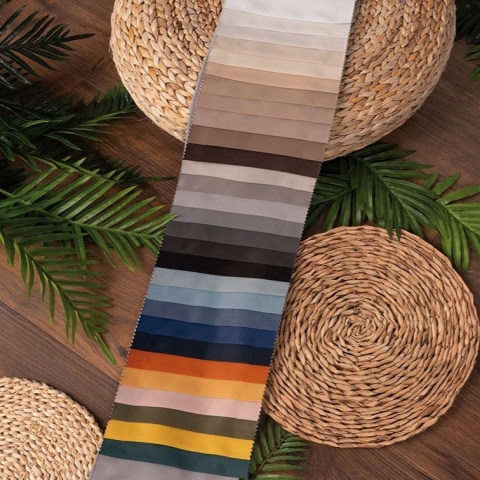 NELIA Tkanina na zasłony typu dimout/blackout, wys. 320cm, kolor 082 butelkowy zielony 065553/TDP/082/000320/1