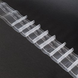 Taśma OŁÓWEK na karnisz 1:2, szer. 7,5cm, transparentna TASMA0/T22/P20/007500/1