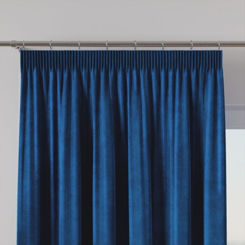 VELVI Zasłona gotowa na taśmie, 140x160cm, kolor 011 granatowy VELVI0/ZGT/011/140160/1