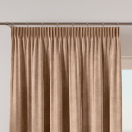 VELVI Zasłona gotowa na taśmie, 140x230cm, kolor 001 ciemny beżowy VELVI0/ZGT/001/140230/1