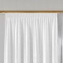 VELVI Zasłona gotowa na taśmie, 140x230cm, kolor 101 biały VELVI0/ZGT/101/140230/1