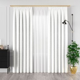 VELVI Zasłona gotowa na taśmie, 140x230cm, kolor 101 biały VELVI0/ZGT/101/140230/1