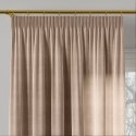 VELVI Zasłona gotowa na taśmie, 140x240cm, kolor 003 jasny beżowy VELVI0/ZGT/003/140240/1