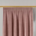VELVI Zasłona gotowa na taśmie, 140x240cm, kolor 013 ciemny pudrowy różowy VELVI0/ZGT/013/140240/1