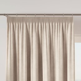 VELVI Zasłona gotowa na taśmie, 140x240cm, kolor 016 kremowy VELVI0/ZGT/016/140240/1
