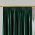 VELVI Zasłona gotowa na taśmie, 140x250cm, kolor 012 szmaragdowy zielony VELVI0/ZGT/012/140250/1