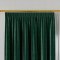 VELVI Zasłona gotowa na taśmie, 140x250cm, kolor 012 szmaragdowy zielony VELVI0/ZGT/012/140250/1