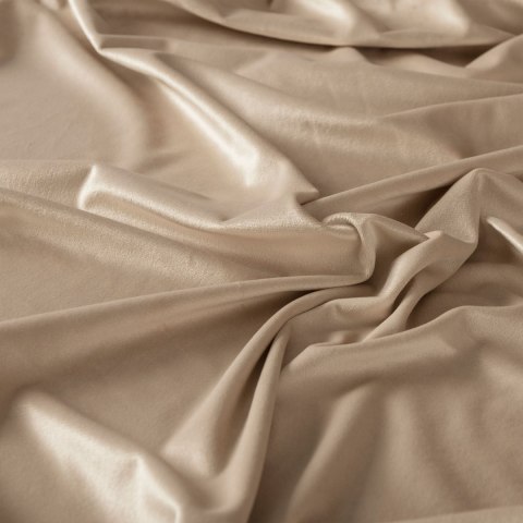 VELVI Zasłona gotowa na taśmie, 140x250cm, kolor 015 ciemny kremowy VELVI0/ZGT/015/140250/1