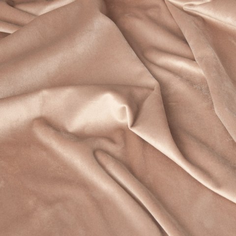 VELVI Zasłona gotowa na taśmie, 140x260cm, kolor 001 ciemny beżowy VELVI0/ZGT/001/140260/1