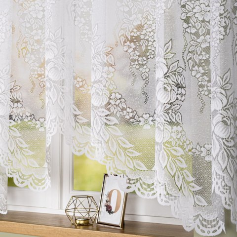 ADELA Firanka żakardowa gotowa, 160x400cm, kolor biały 361350/FBL/001/400160/1