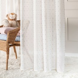 AURA Firana gotowa na przelotkach, 250x140cm, kolor biały 627041/FGP/001/140250/1