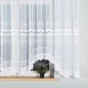 BASTIA Firanka żakardowa gotowa, 160x600cm, kolor biały 648107/FBL/001/600160/1
