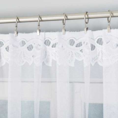 BASTIA Firanka żakardowa gotowa, 160x600cm, kolor biały 648107/FBL/001/600160/1