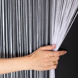 FABIO Makaron żakardowy gotowy, 250x100cm, kolor biały 044409/PBP/001/100250/1