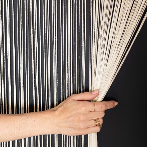 FABIO Makaron żakardowy gotowy, 250x100cm, kolor kremowy 044409/PBP/004/100250/1