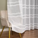 Firana fantazyjna z ołowianką, wys. 300cm, kolor 002 offwhite 330068/OLO/002/000300/1