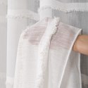 Firana fantazyjna z ołowianką, wys. 300cm, kolor 002 offwhite 330068/OLO/002/000300/1