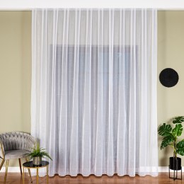 Firanka fantazyjna z ołowianką, wys.300cm, kolor biały 423084/OLO/001/000300/1