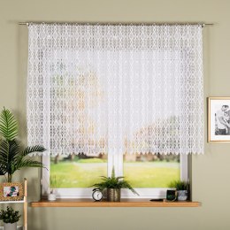 Firanka gipiurowa, wys. 120cm, kolor biały 016472/447/001/000120/1