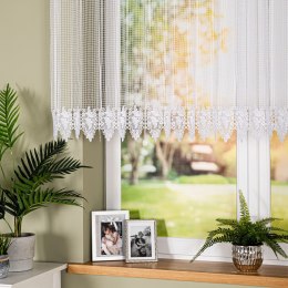 Firanka gipiurowa, wys. 130cm, kolor biały 016409/447/001/000130/1