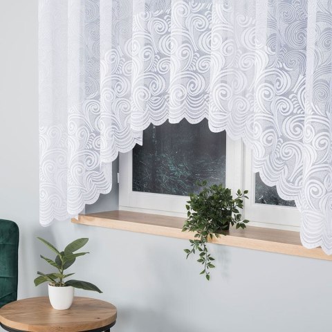 KINGA Firanka żakardowa gotowa, 160x330 cm, kolor biały 023391/FBL/001/330160/1