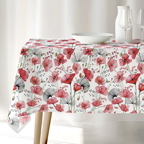 MAKI CARMINE Tkanina dekoracyjna OXFORD WODOODPORNY, szer. 160cm, kolor biały D00381/OXW/001/160000/1