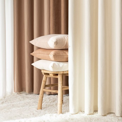 MILAS Tkanina dekoracyjna, wys. 300cm, kolor 002 ciemny kremowy MILAS0/000/002/000300/1