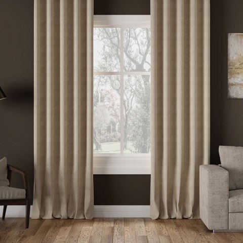 MILAS Tkanina dekoracyjna, wys. 300cm, kolor 005 jasny beżowy MILAS0/000/005/000300/1