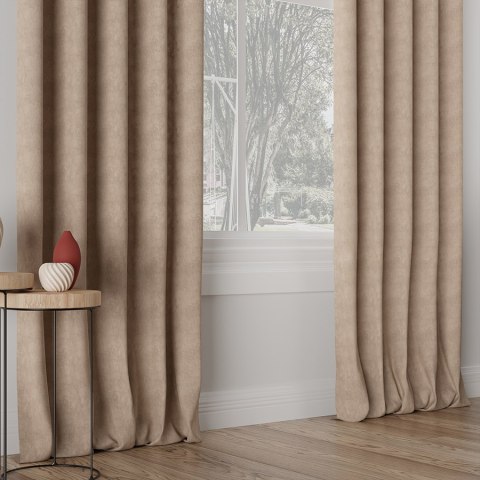 MILAS Tkanina dekoracyjna, wys. 300cm, kolor 006 kawowy MILAS0/000/006/000300/1