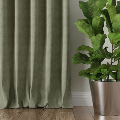 MILAS Tkanina dekoracyjna, wys. 300cm, kolor 016 szarozielony MILAS0/000/016/000300/1