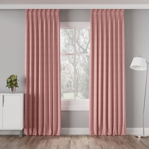 MILAS Tkanina dekoracyjna, wys. 300cm, kolor 018 pudrowy różowy MILAS0/000/018/000300/1