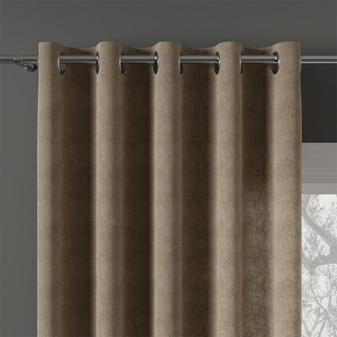 MILAS Tkanina dekoracyjna, wys. 300cm, kolor 043 ciemny ciepły beż MILAS0/000/043/000300/1