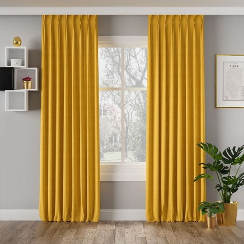 MILAS Tkanina dekoracyjna, wys. 300cm, kolor 047 szafranowy MILAS0/000/047/000300/1