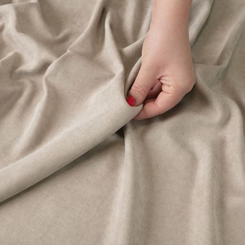 MILAS Tkanina dekoracyjna, wys. 300cm, kolor 375 szarobeżowy MILAS0/000/375/000300/1