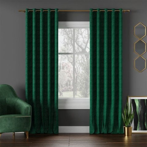 MILAS Tkanina dekoracyjna, wys. 300cm, kolor 788 szmaragdowy MILAS0/000/788/000300/1