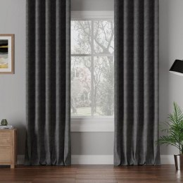 MILAS Tkanina dekoracyjna, wys. 300cm, kolor 798 ciemny szary MILAS0/000/798/000300/1