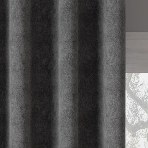 MILAS Tkanina dekoracyjna, wys. 300cm, kolor 798 ciemny szary MILAS0/000/798/000300/1